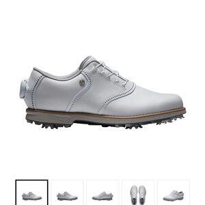Woman’s White Golf Shoes
